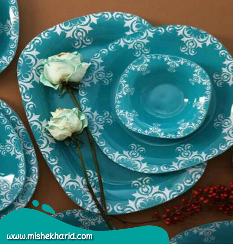 سرویس 6نفره 25 پارچه آذین اوپال کد 411