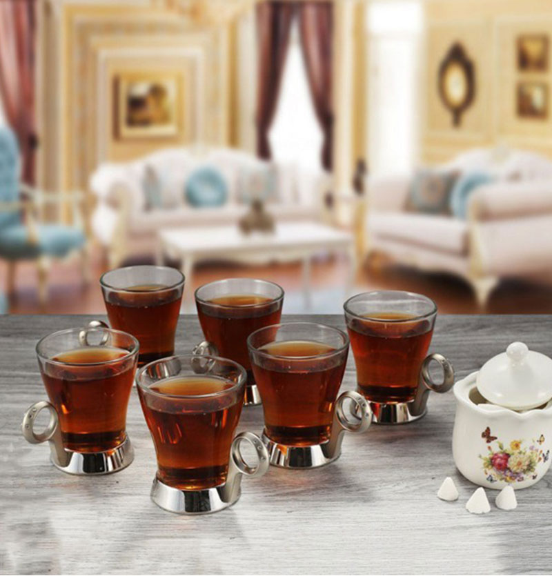 ست فنجان چایخوری رزلند 6 نفره