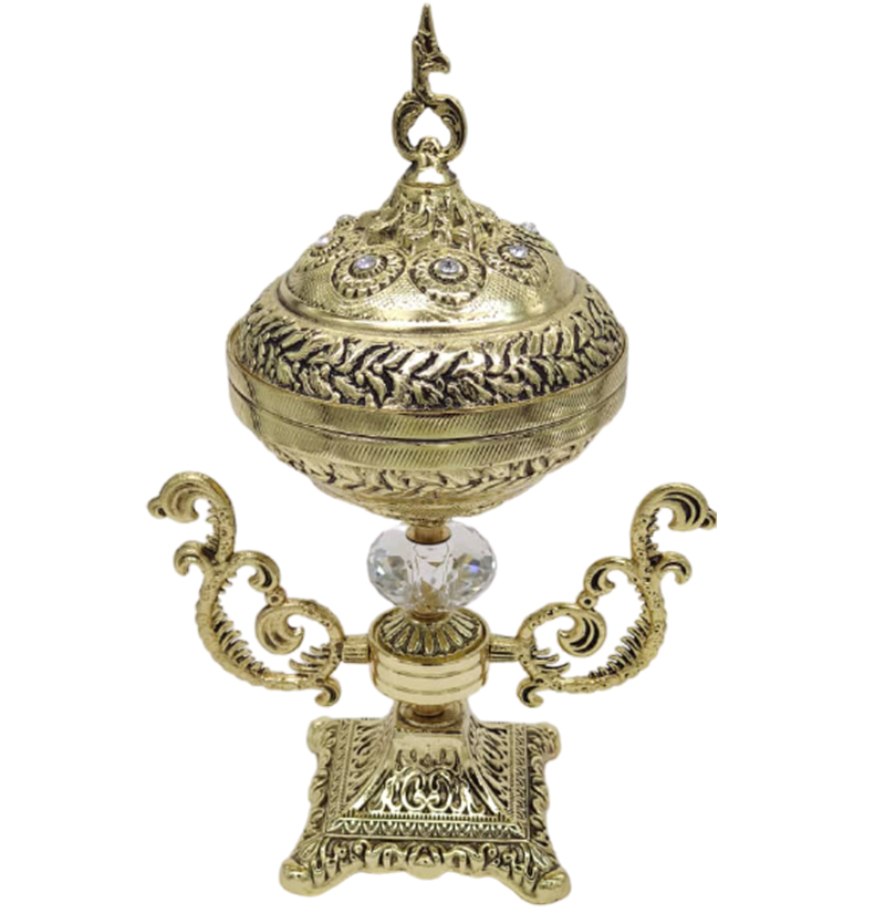 شکلات خوری دسته دار طرح برنز مدل الیزه