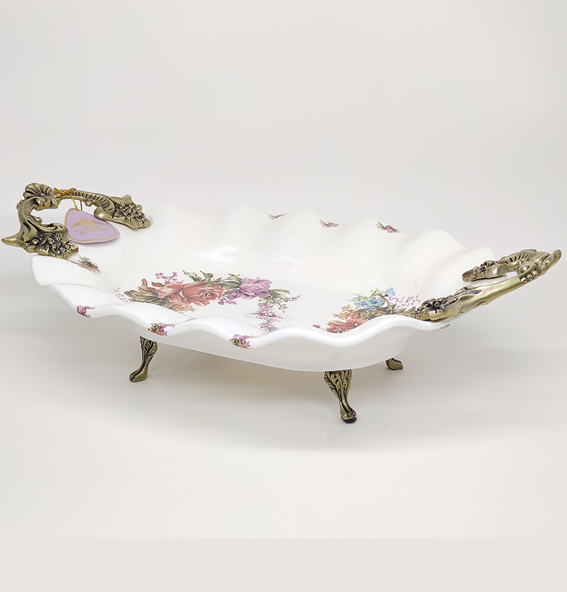 دیس چینی ویولت مدل ویکتوریا کدVic005F