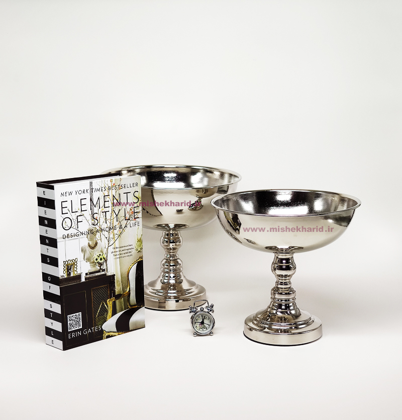 ظرف کاسه کروم مدل 2-713401