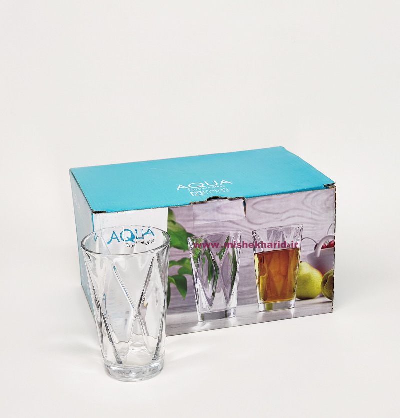 لیوان آکوا مدل لوزی