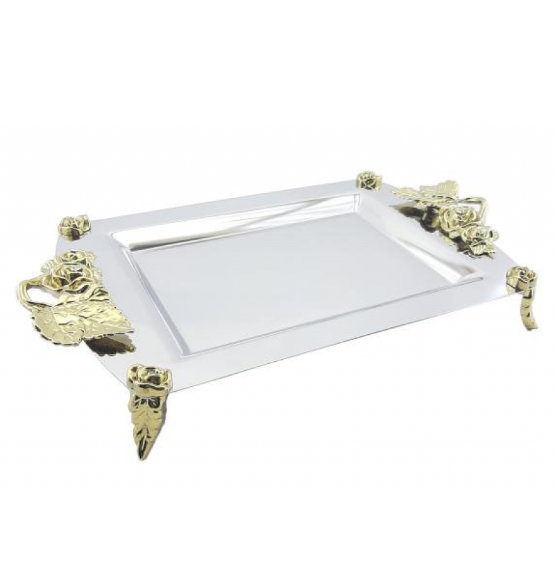 سینی استیل نگار مدل رز کد GL313