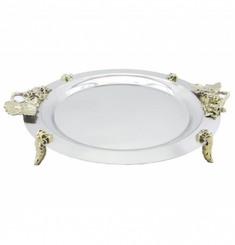 سینی استیل نگار مدل رز کد G309