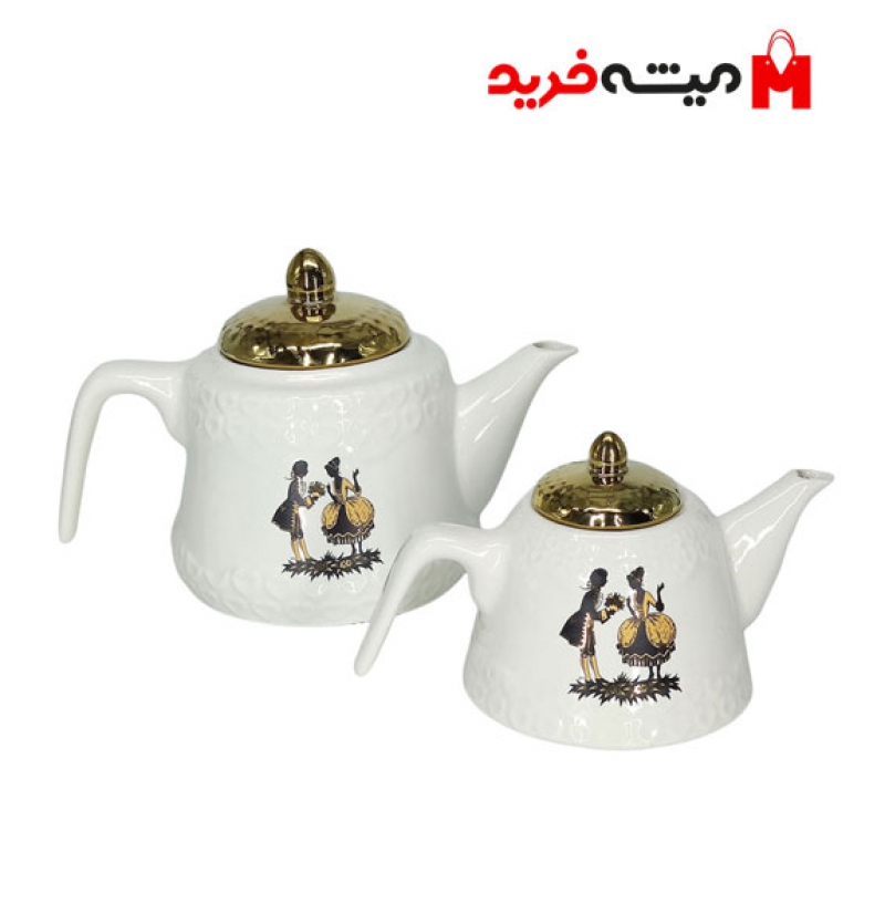 ست کتری و قوری شعله مستقیم مدل دنسی