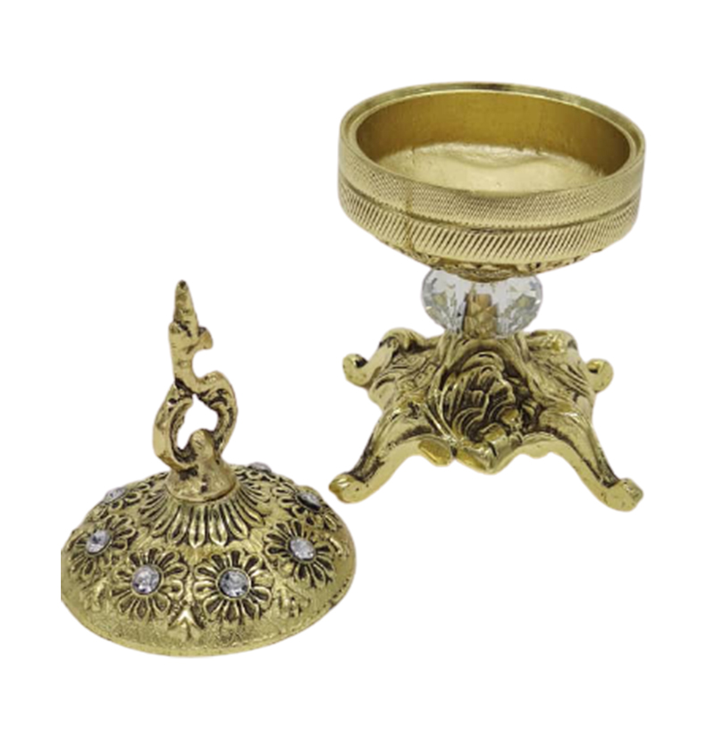 قندان برنز طرح برنج