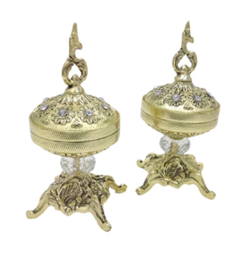 قندان برنز طرح برنج