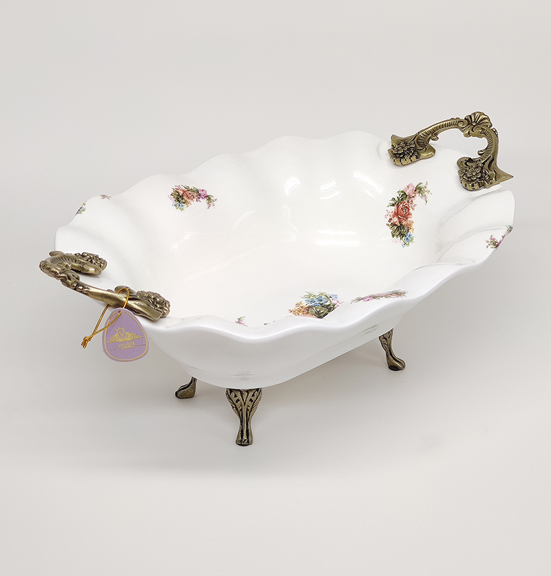 کاسه چینی ویولت مدل ویکتوریا