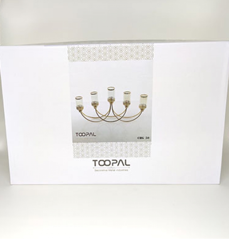 شمعدان 5 شاخه توپال