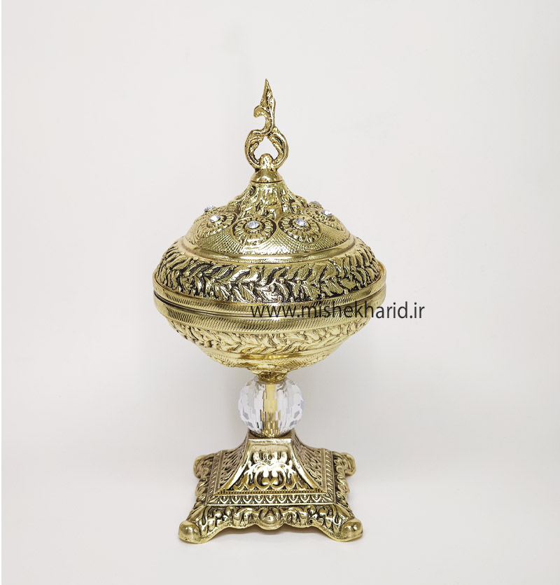 ظرف آجیل خوری برنزی