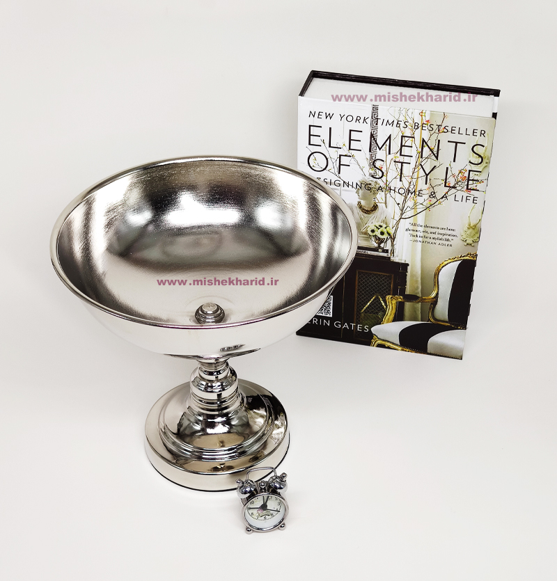 ظرف کاسه کروم مدل 2-713401