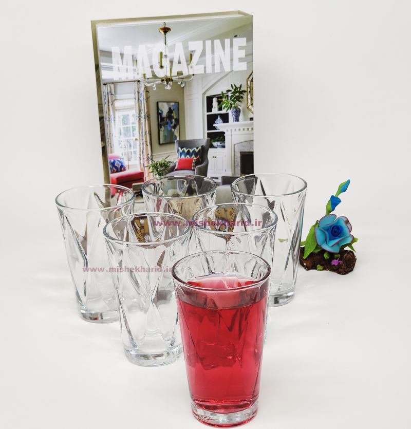 لیوان آکوا مدل لوزی