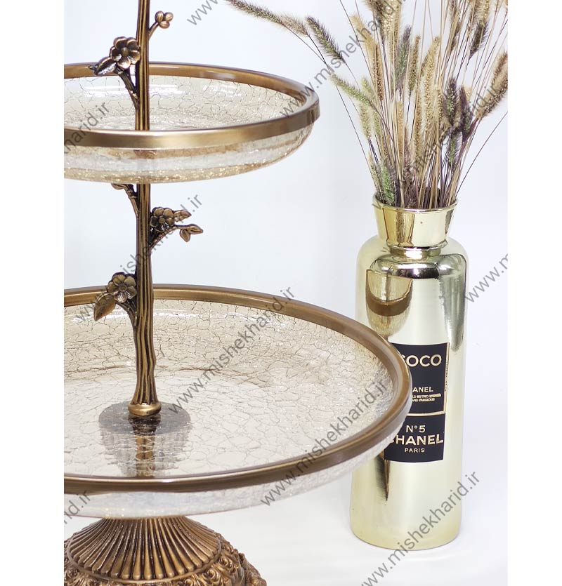 دو طبقه شیرینی خوری سلوین طرح ترک مدل 20102