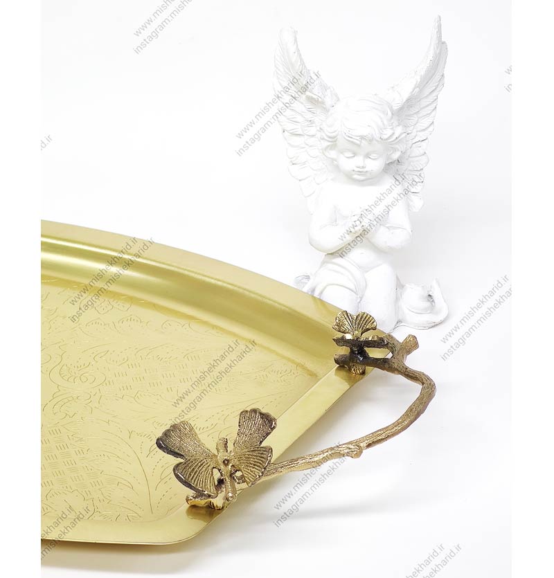 سینی برنجی سالی نو مستطیل