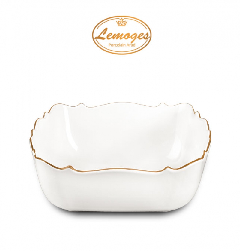 کاسه سرو سالاد و مرغ برند لیمون