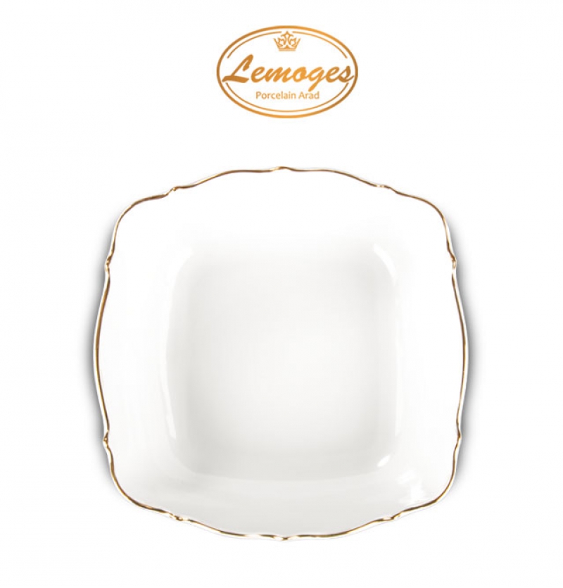 کاسه سرو سالاد و مرغ برند لیمون