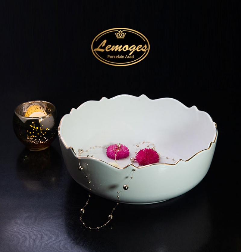 کاسه سرو سالاد لیمون