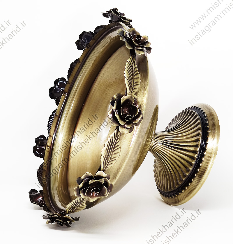 میوه خوری خاتم مدل گل