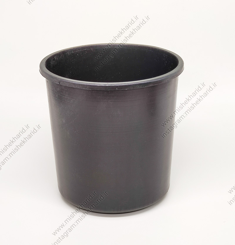 سطل و جا دستمال خاتم استوانه مدل گلبرگ