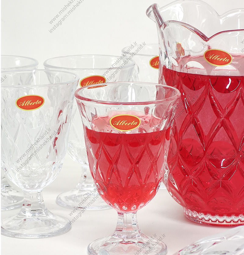 پارچ و گیلاس آنجلیکا