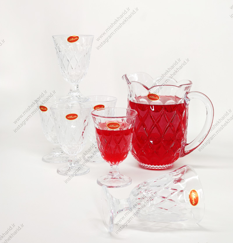 پارچ و گیلاس آنجلیکا