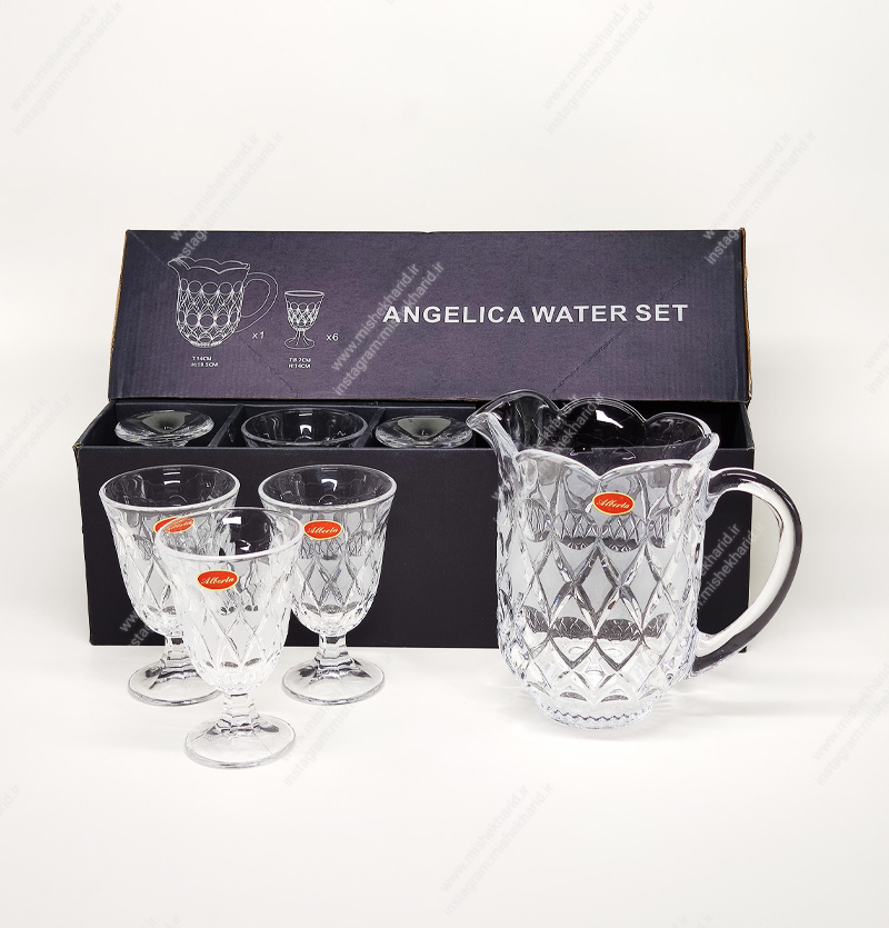 پارچ و گیلاس آنجلیکا