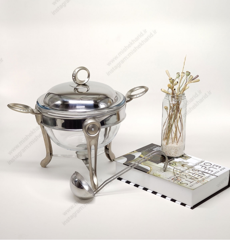 سوفله استیل سوپ خوری رزلند 6058RS