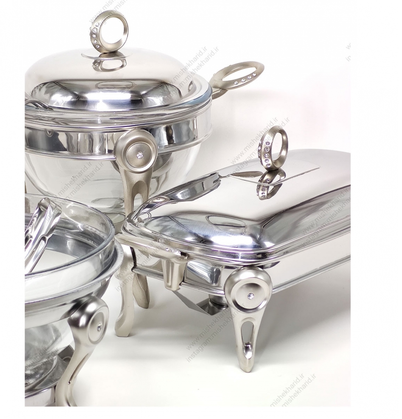 سرویس سوفله خوری استیل رزلند